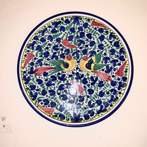 V- Claire Labor Deruta Plate to hang on Wall